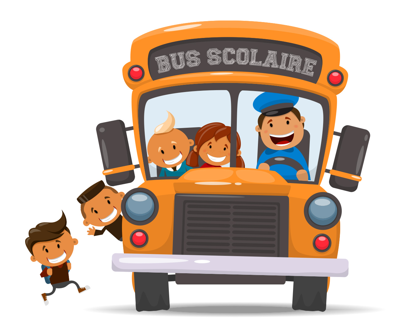 Un moment de panique ? Les enfants dans le bus !
